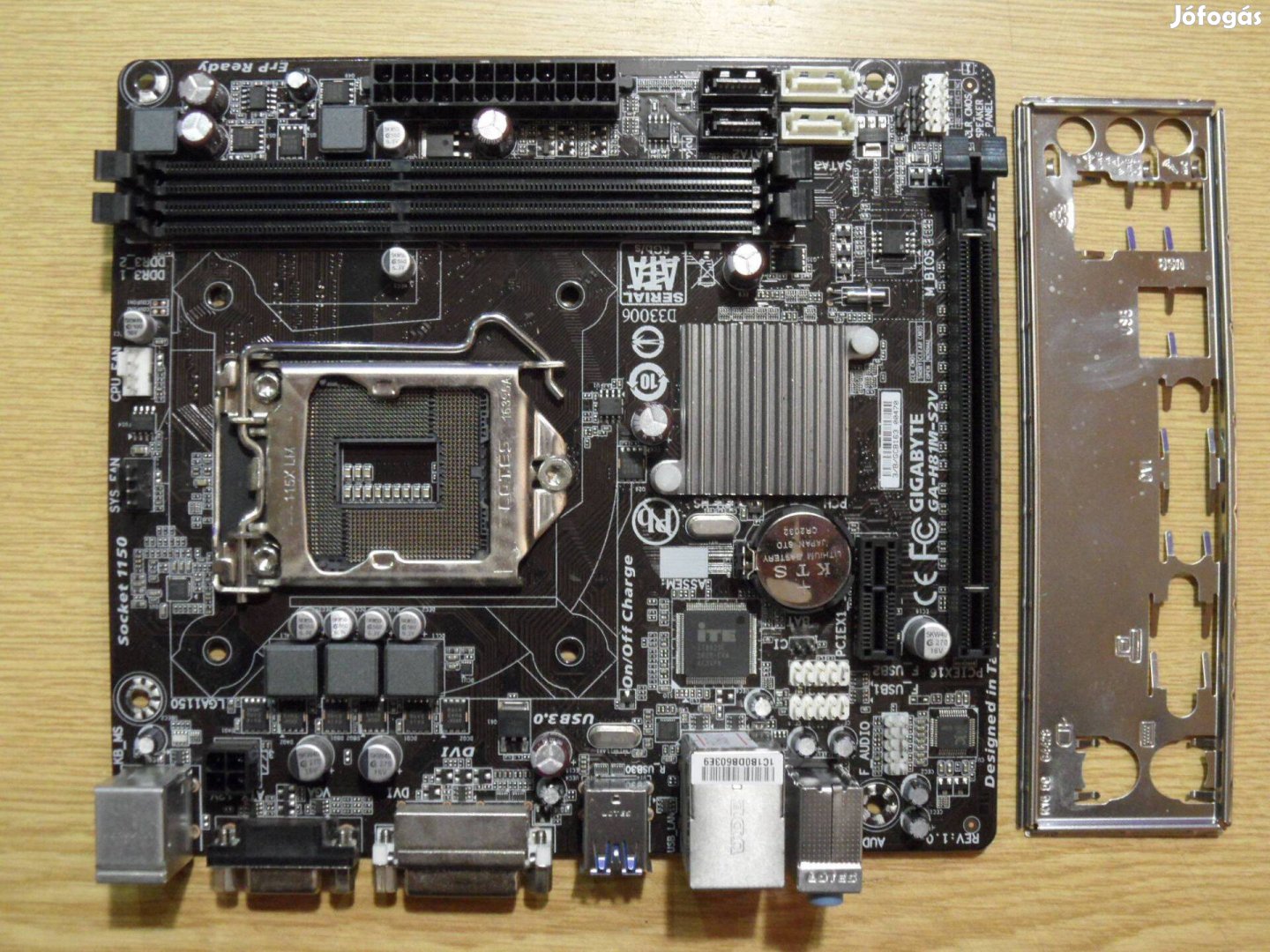 Gigabyte LGA 1150 mini-Itx (17X19cm) alaplap /USB3 /Xeon támogatás