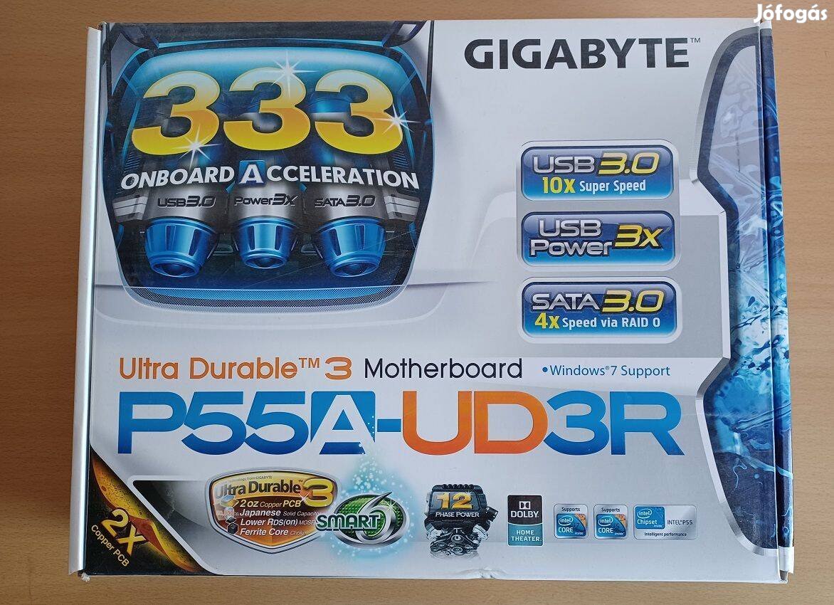 Gigabyte P55A-UD3R alaplap