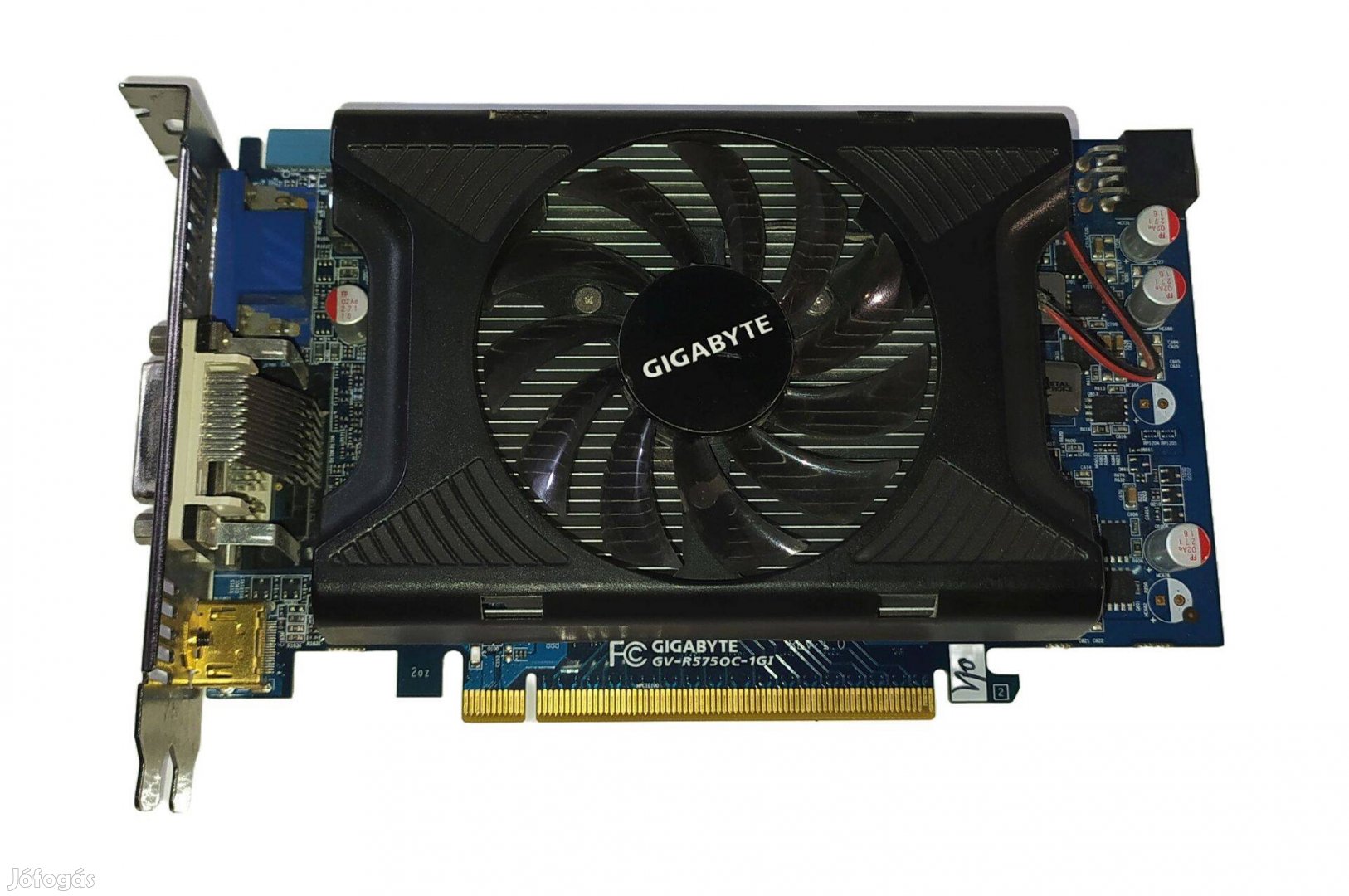 Gigabyte Radeon HD5750 OC 1GB 128bit Gddr5 PCI-E videókártya