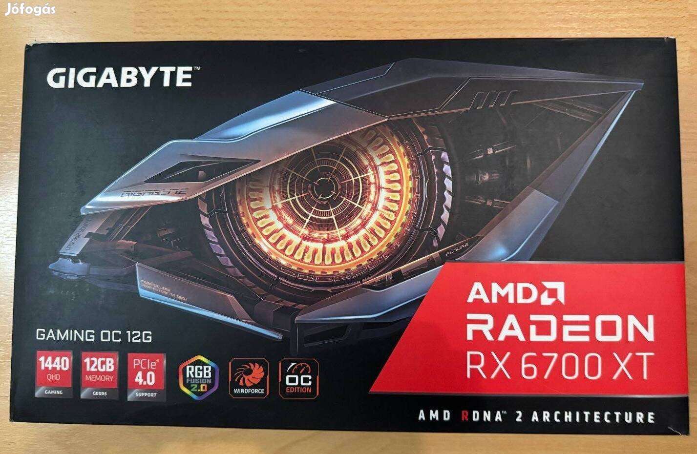 Gigabyte Radeon RX 6700 XT videókártya