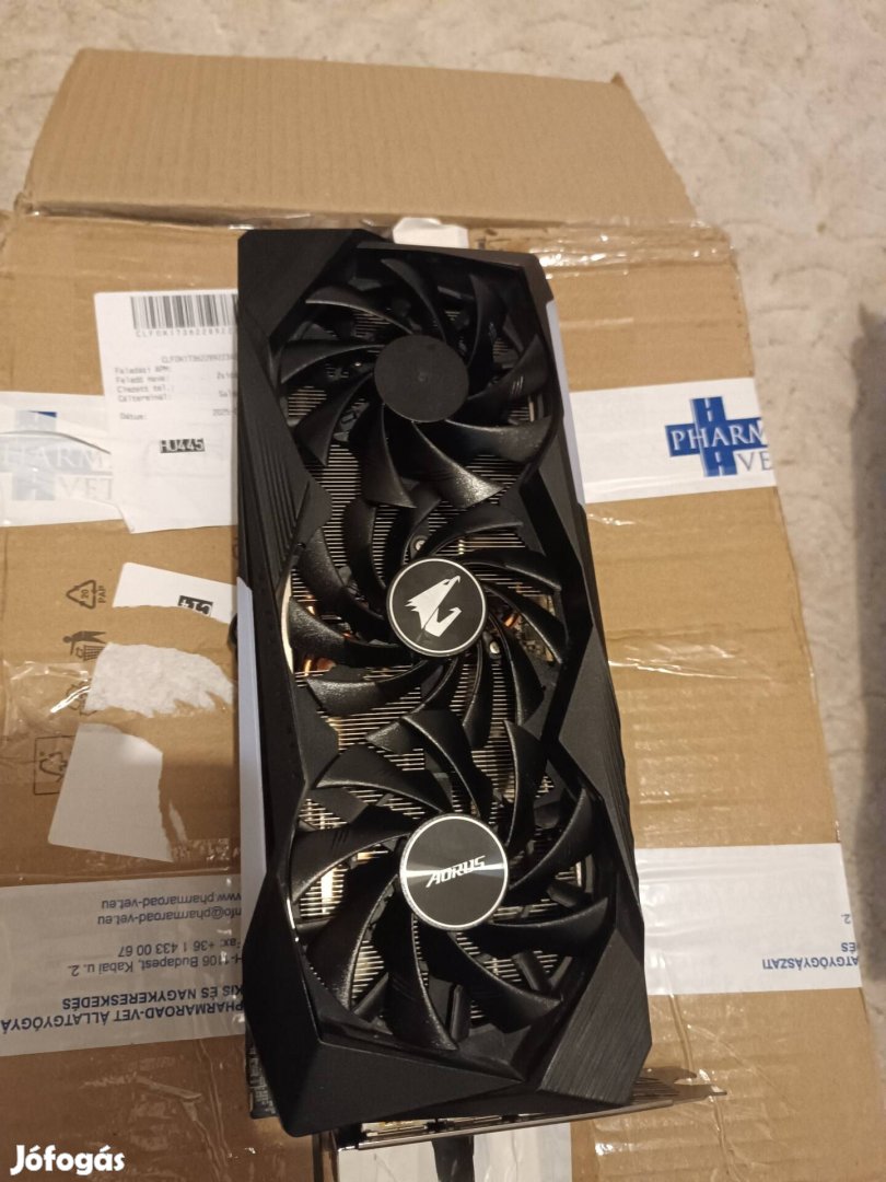 Gigabyte Rtx 3070 Master 8gb. (Hibás)