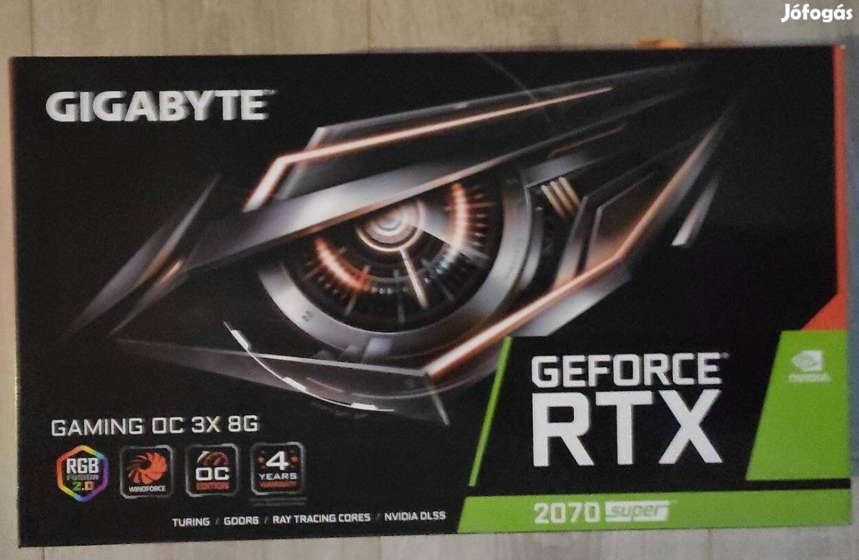 Gigabyte Rtx Geforce 2070 super Gaming OC 3x 8g