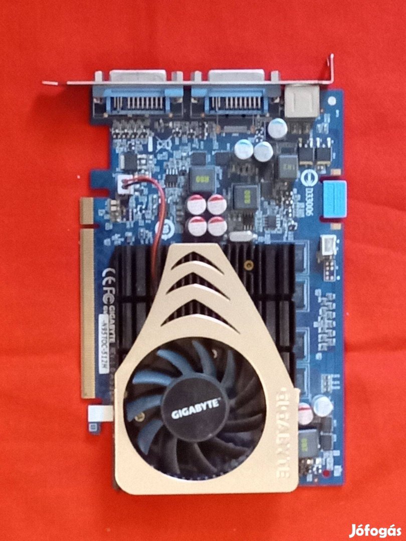 Gigabyte VGA videó kártya GV-N95TOC-512H. Posta lehet