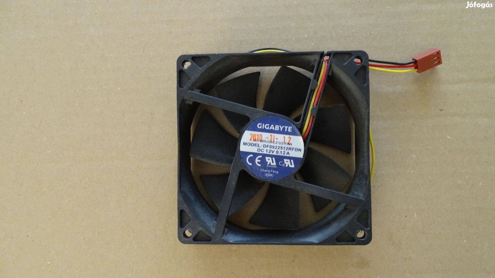 Gigabyte hűtő ventilátor