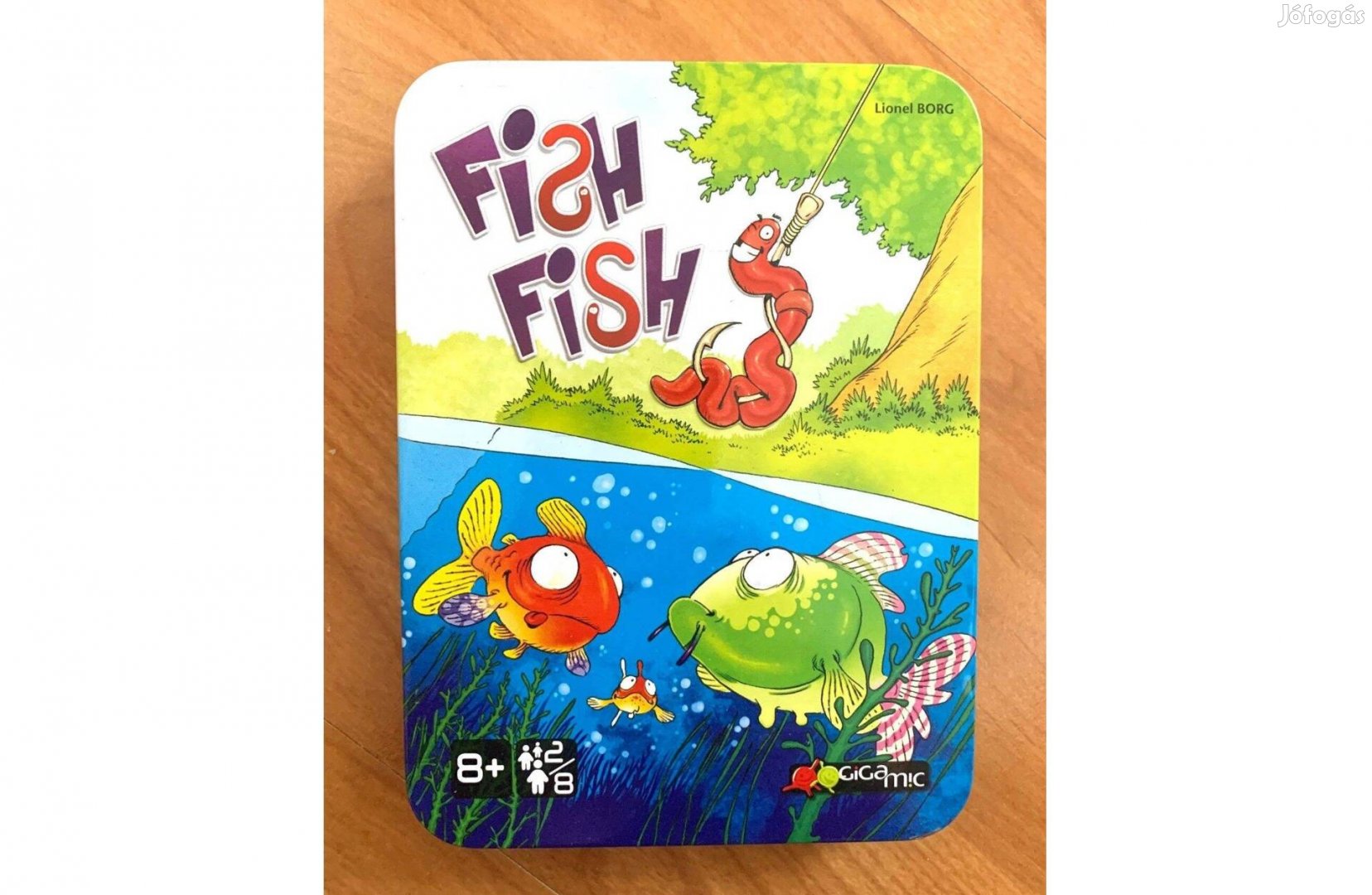 Gigamic Fish fish kártya - hal vagy horgász ? Vadonat új ! 8 évtől