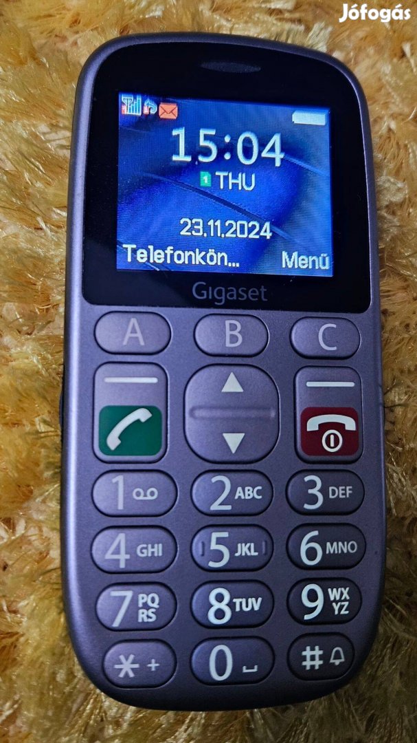 Gigaset GL390 Dual sim nagyitelefon eladó