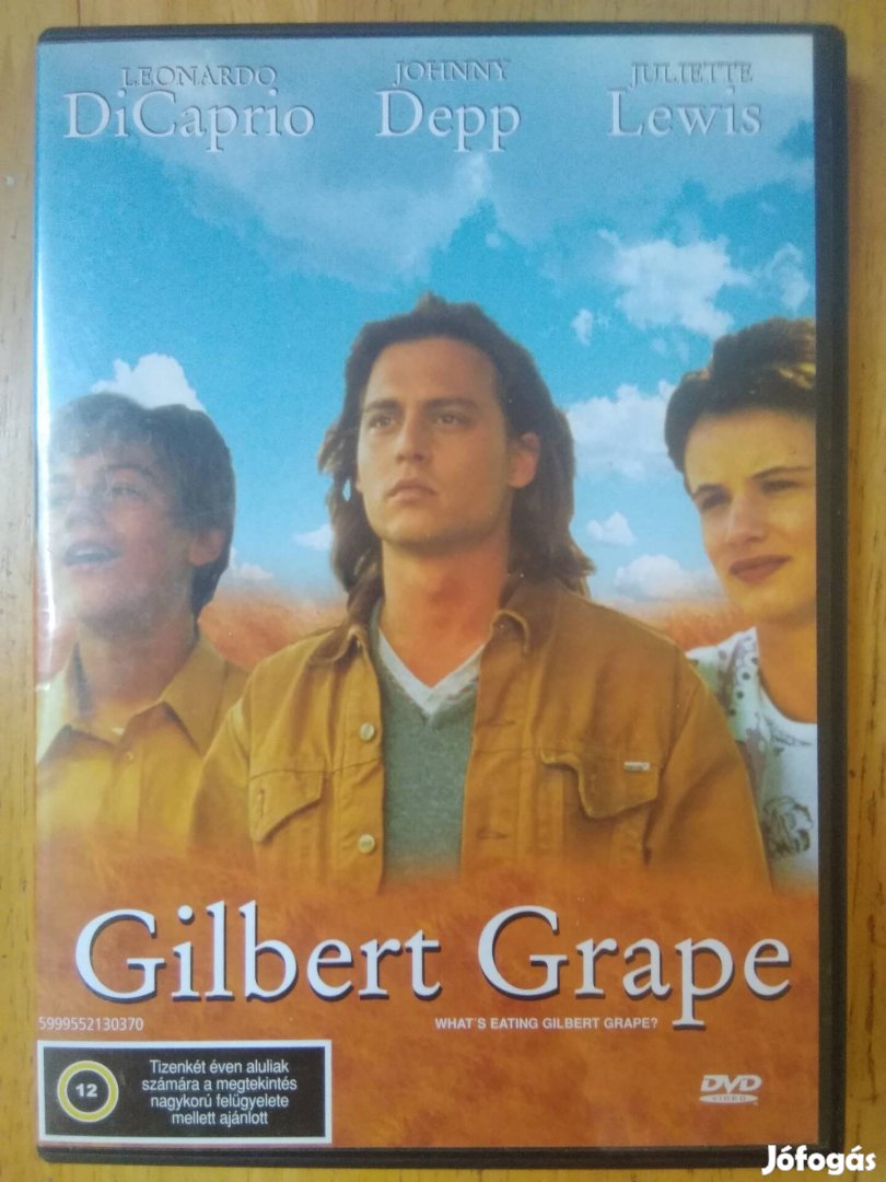 Gilbert Grape újszerű dvd Johnny Depp - Leonardo Dicaprio 