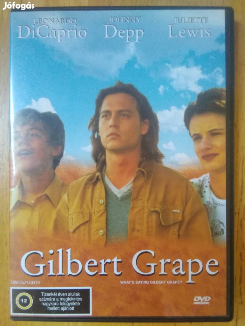 Gilbert Grape újszerű dvd Leonardo Dicaprio - Johnny Depp 