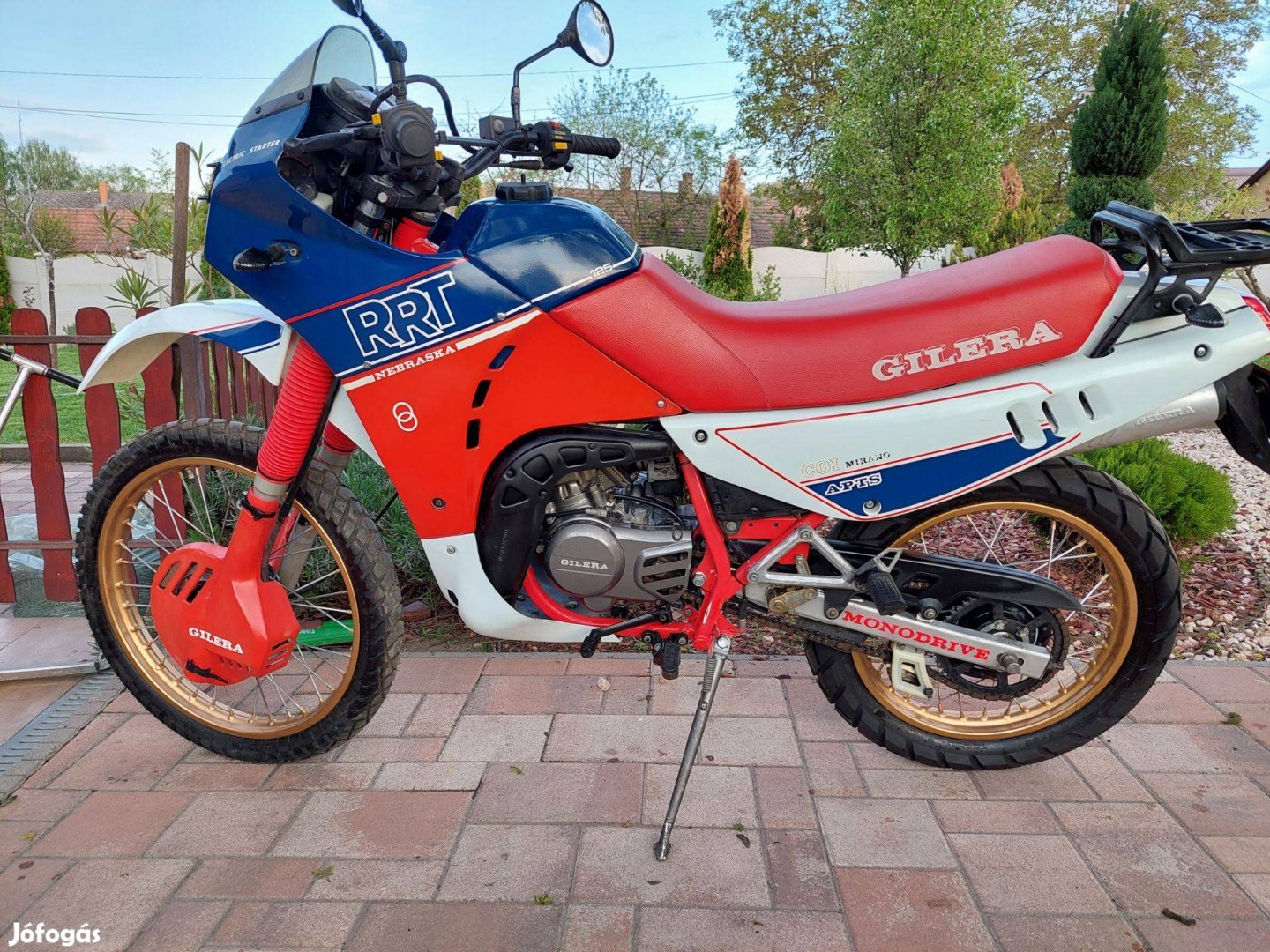 Gilera RRT ,,Nebraska,, 125 ccm 2T .Old Timer,,Limitált széria,