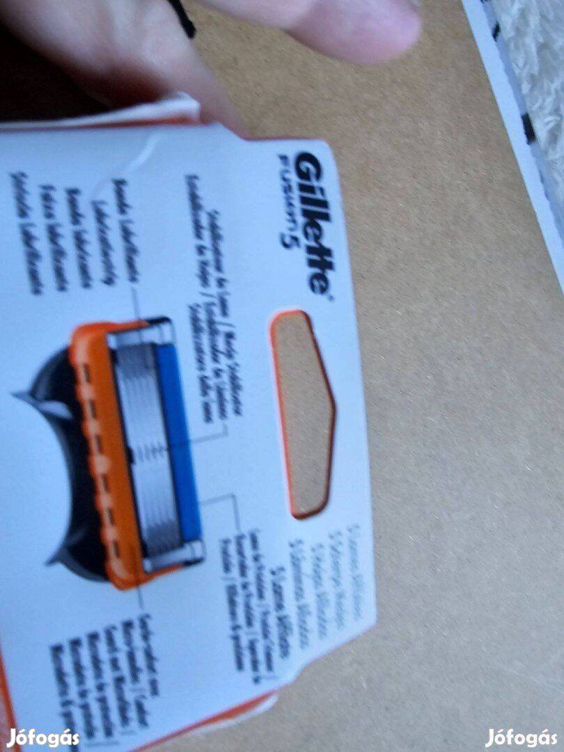 Gillette Fusion5 6 db os csomag új gyári csomagolás eredeti termék Ha