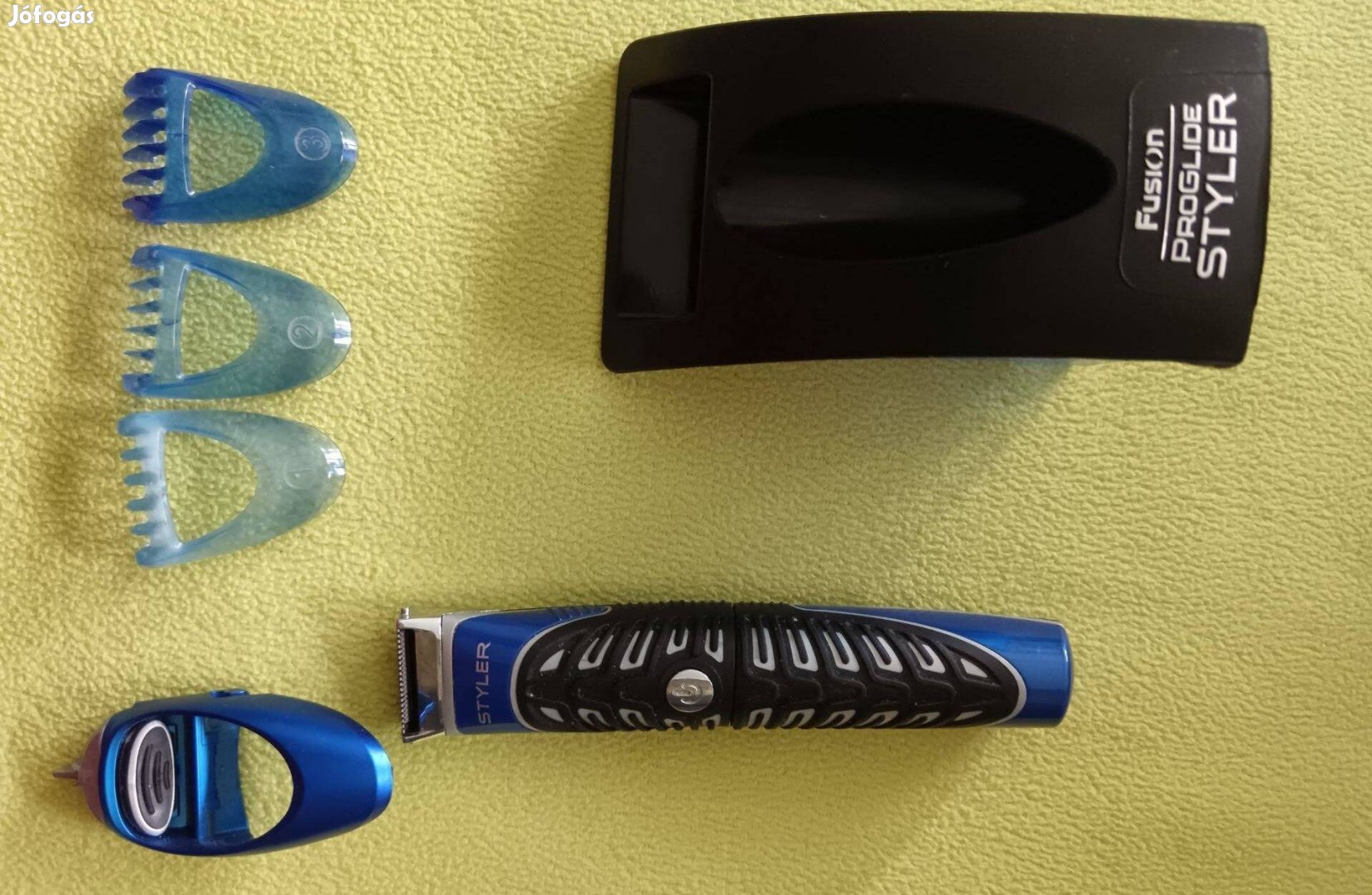 Gillette Fusion Proglide Styler borotva -nyírófej+ tartó ,3-d ár!!!!