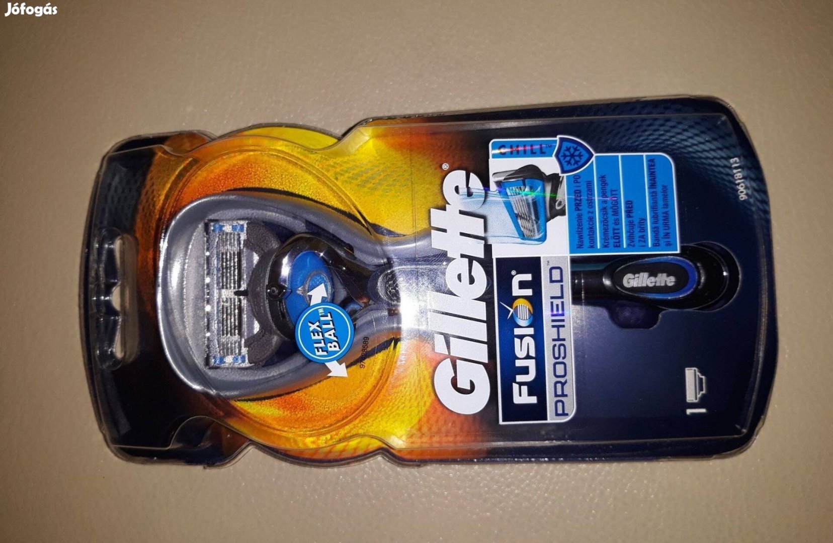 Gillette Fusion Proshield Chill borotvakészülék 1 db borotvabetéttel