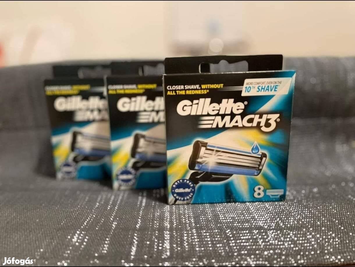 Gillette Mach-3 8 darabos