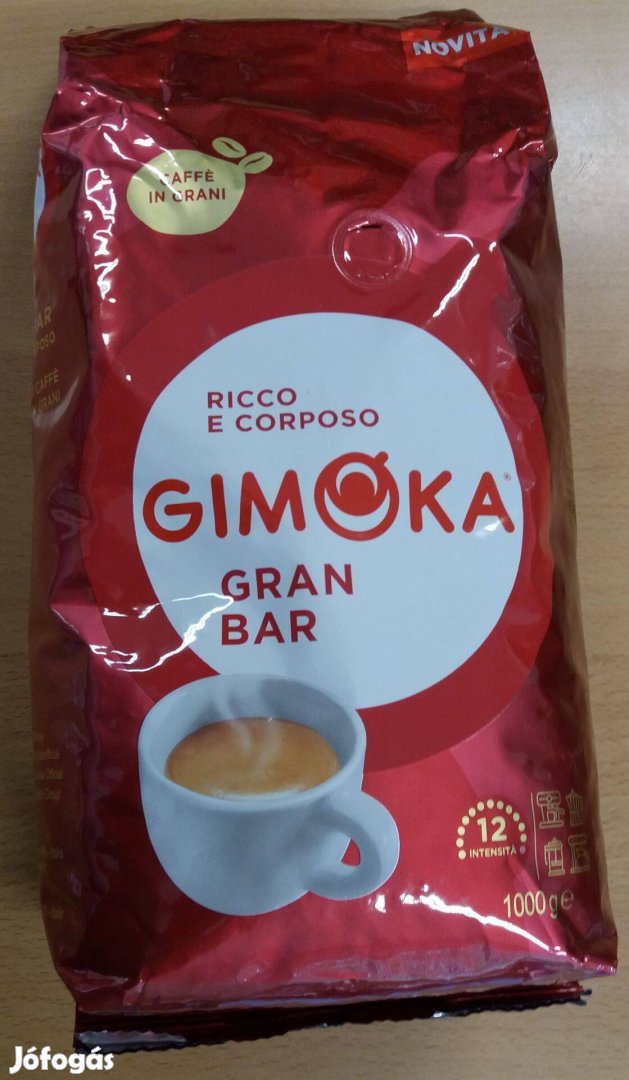 Gimoka Gran BAR szemes kávé (1kg) országos gyors szállítás