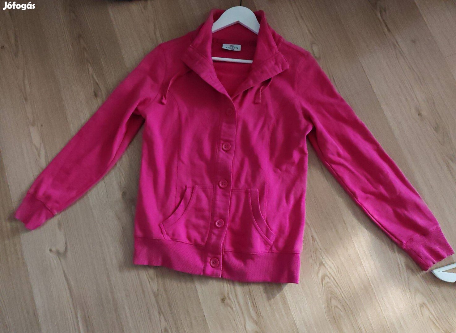 Gina Benotti magenta pink!!! női pamut kardi S-M