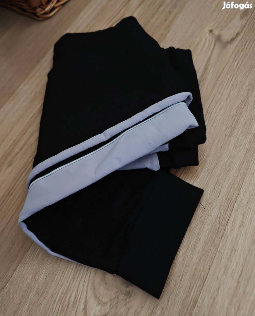 Gina női melegítő nadrág levendula csíkkal