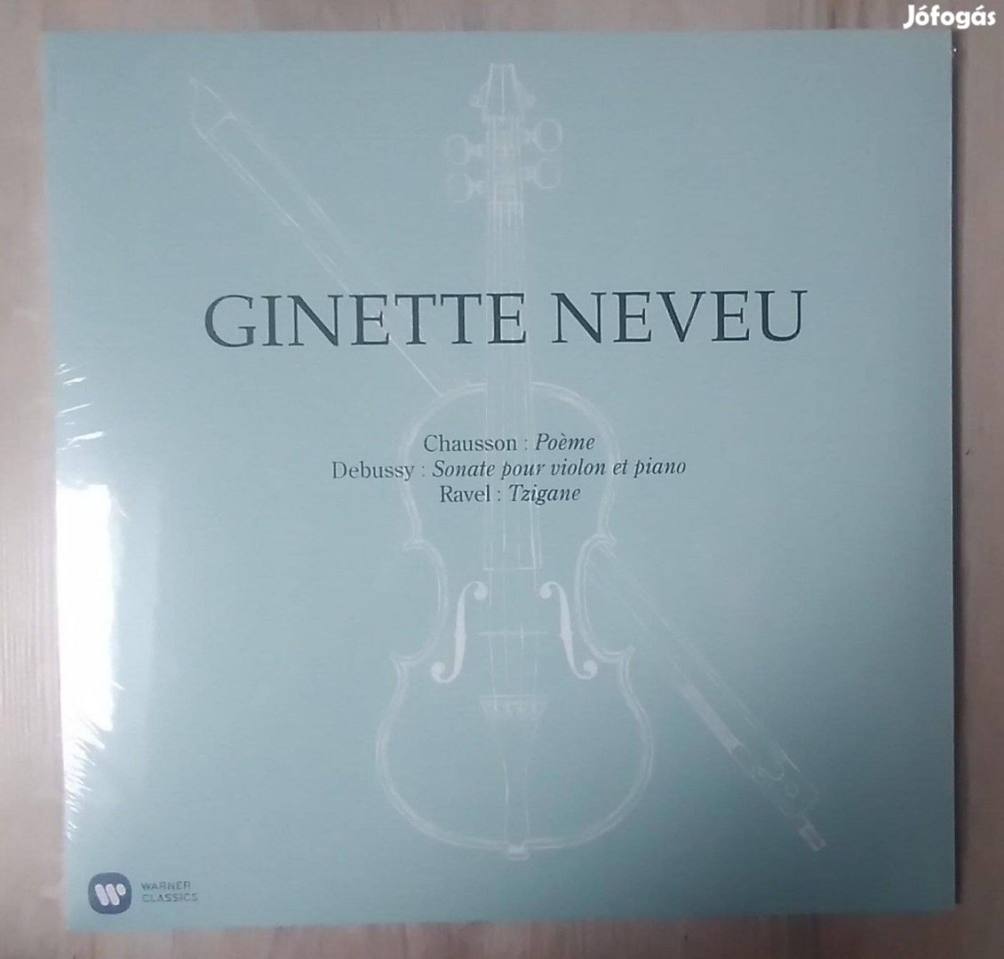 Ginette Neveu plays Chausson, Debussy, Ravel 180 gr LP