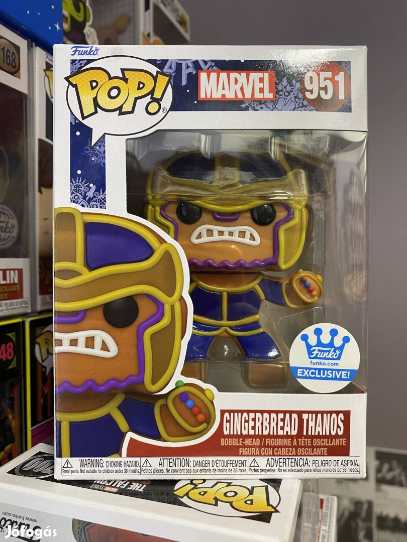 Gingerbread Thanos funko pop exc.