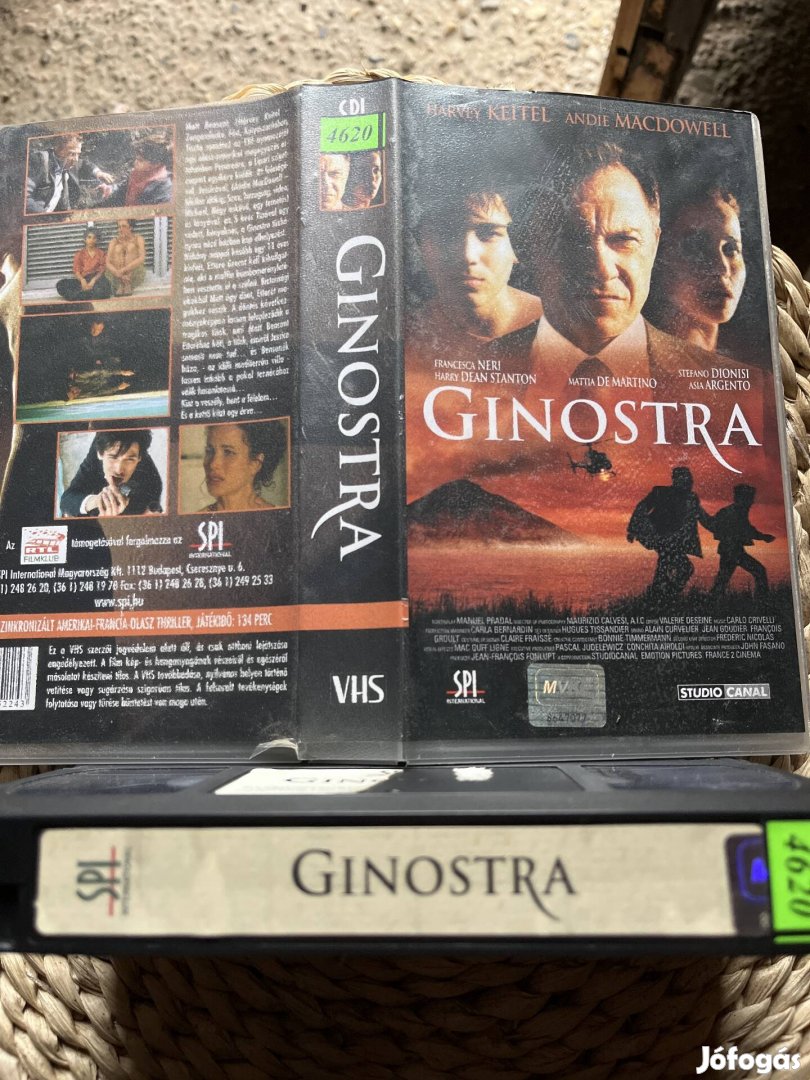 Ginostra vhs kazetta