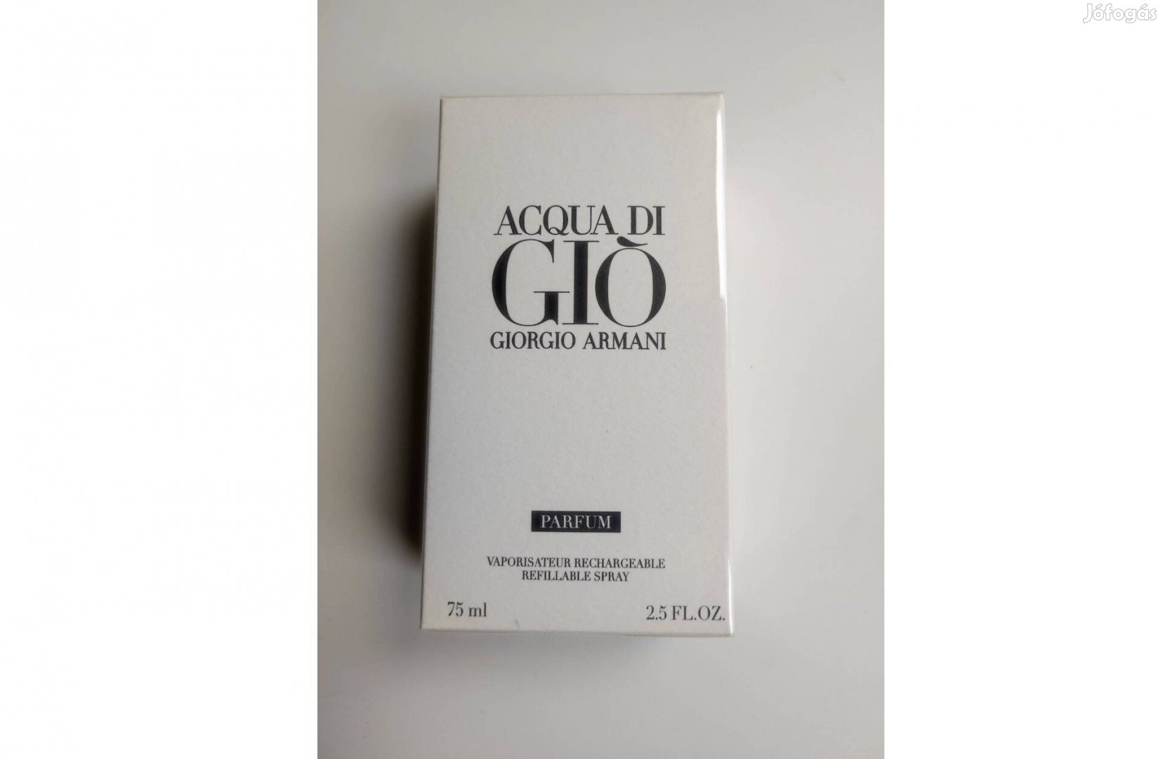 Giorgio Armani Acqua di Gió Parfum 75 ml - új, bontatlan, eredeti