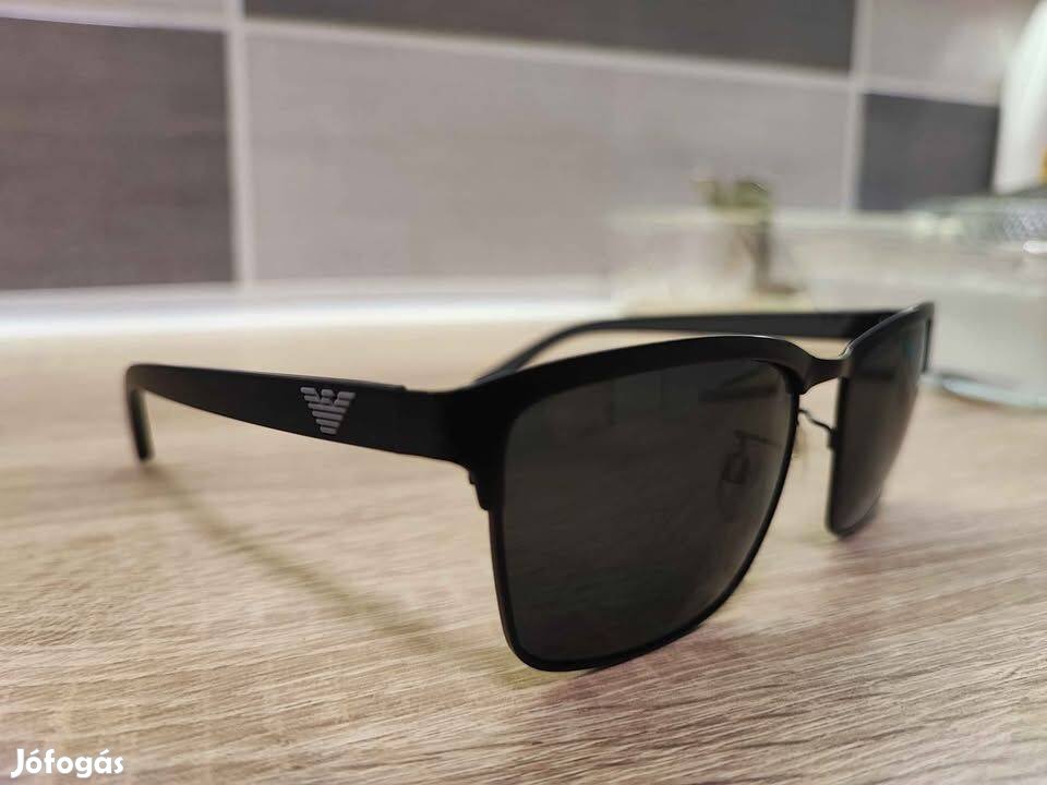 Giorgio Armani Emporio EA2087 301487 Matt Fekete Eredeti