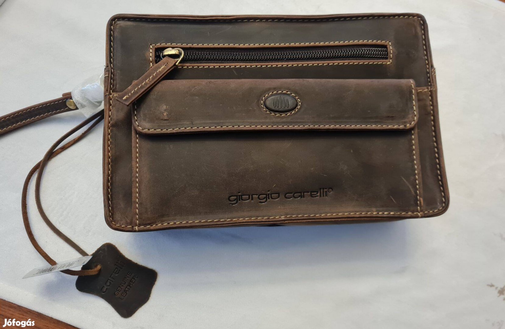 Giorgio Carelli bőr autótáska