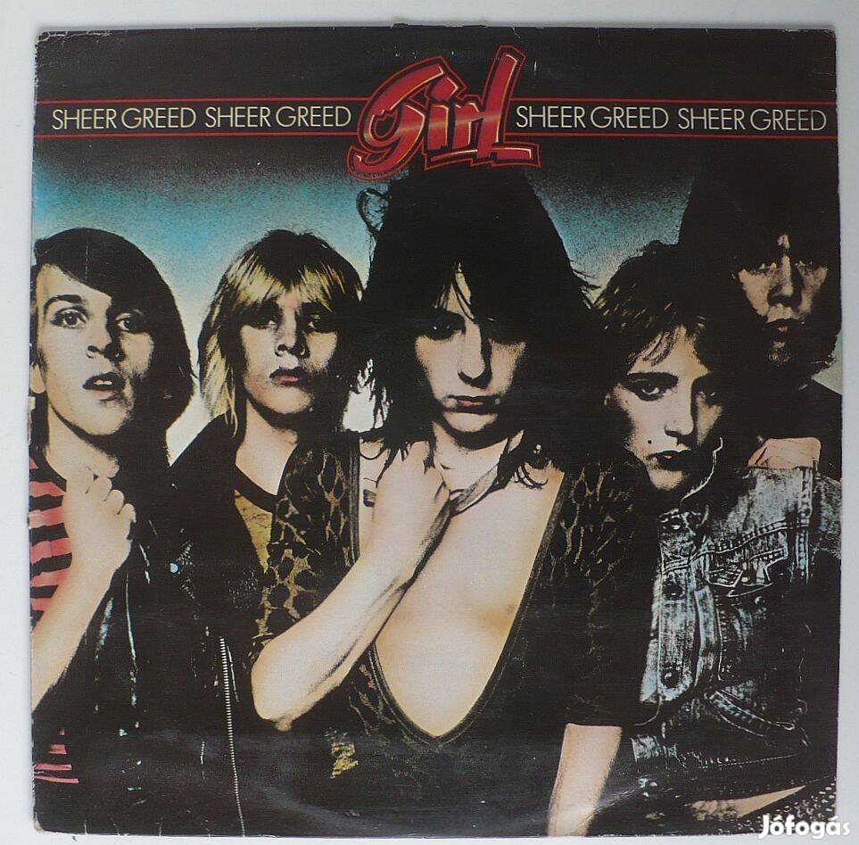 Girl: Sheer Greed (1980, Heavy Metal Sleaze Glam Rock, holland ny. LP)