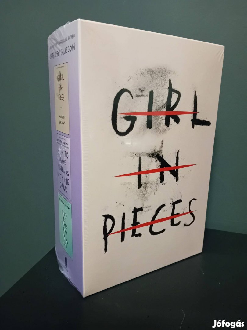 Girl in pieces box set, Kathleen Glasgow, 3 books serie