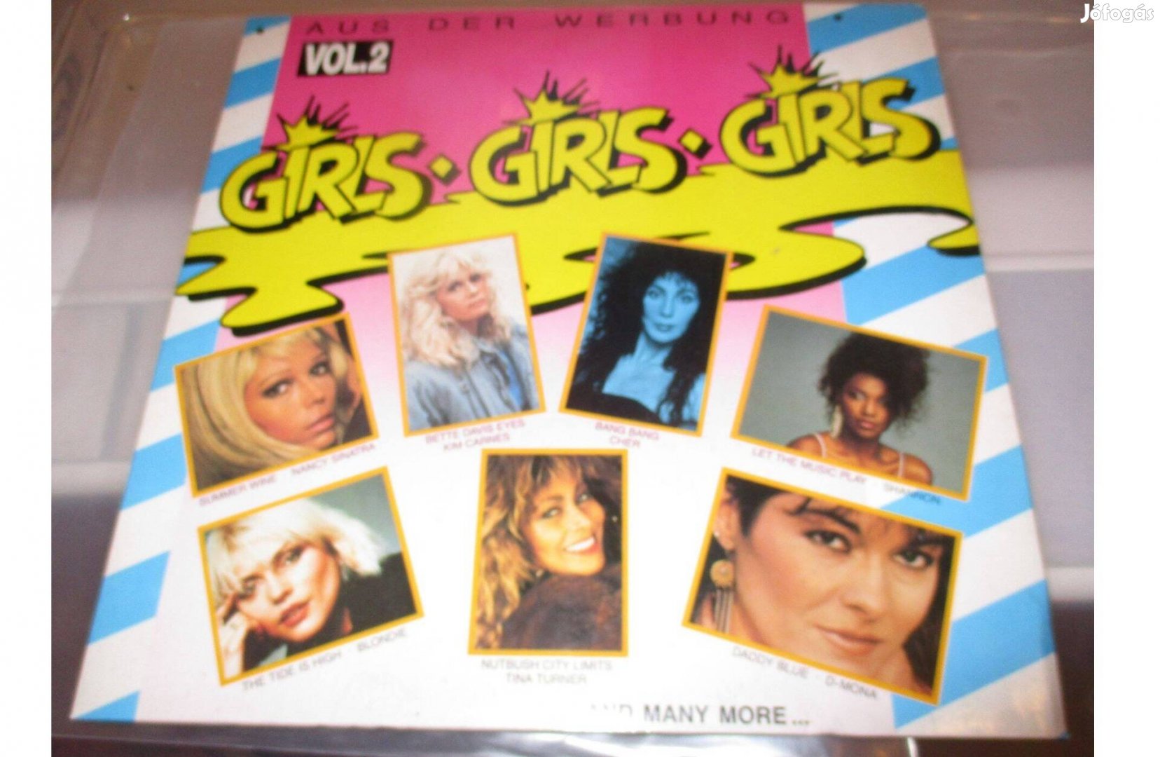 Girls girls girls LP hanglemez eladó