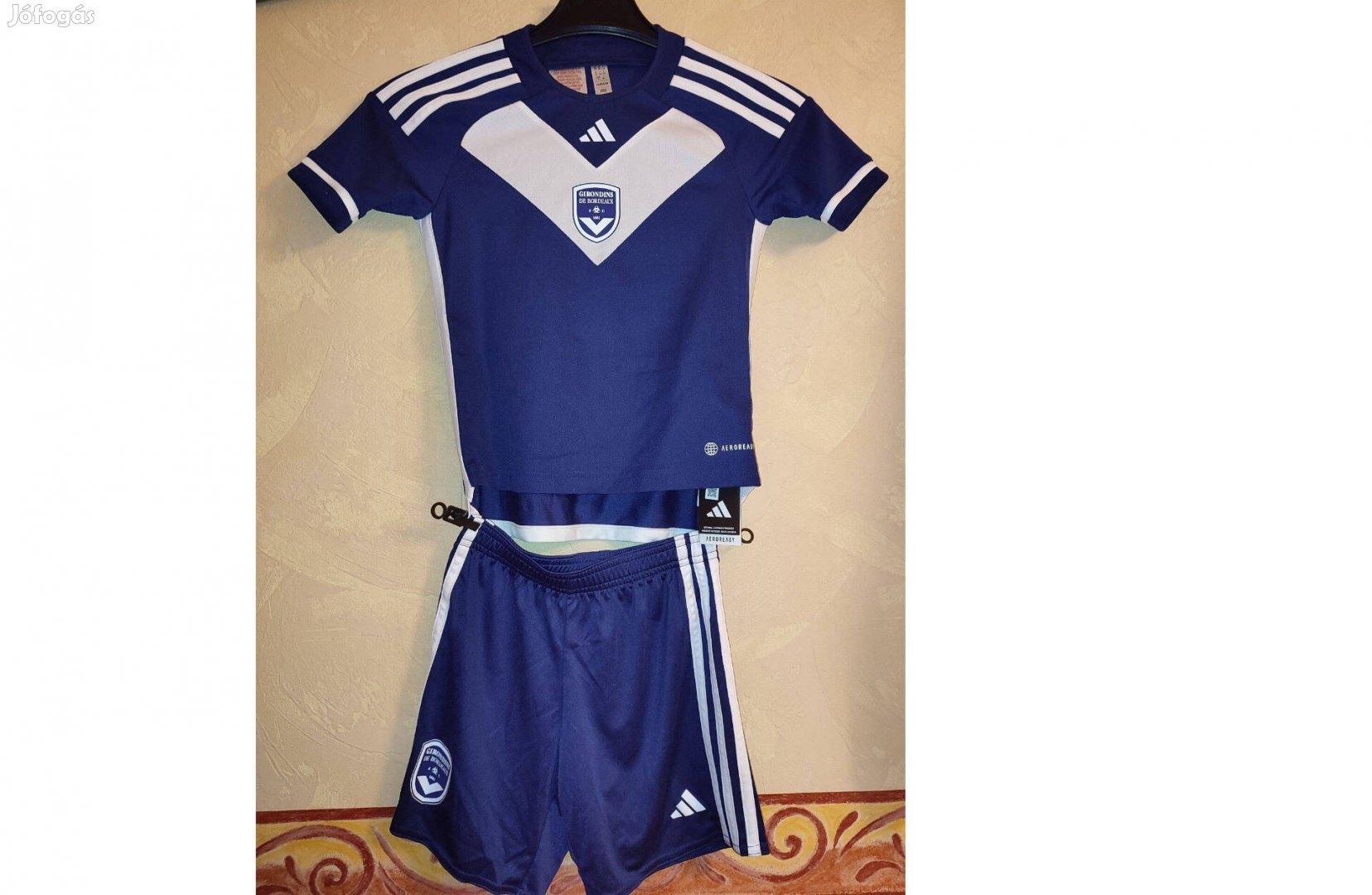 Girondins De Bordeaux eredeti adidas gyerek mez szett (116)