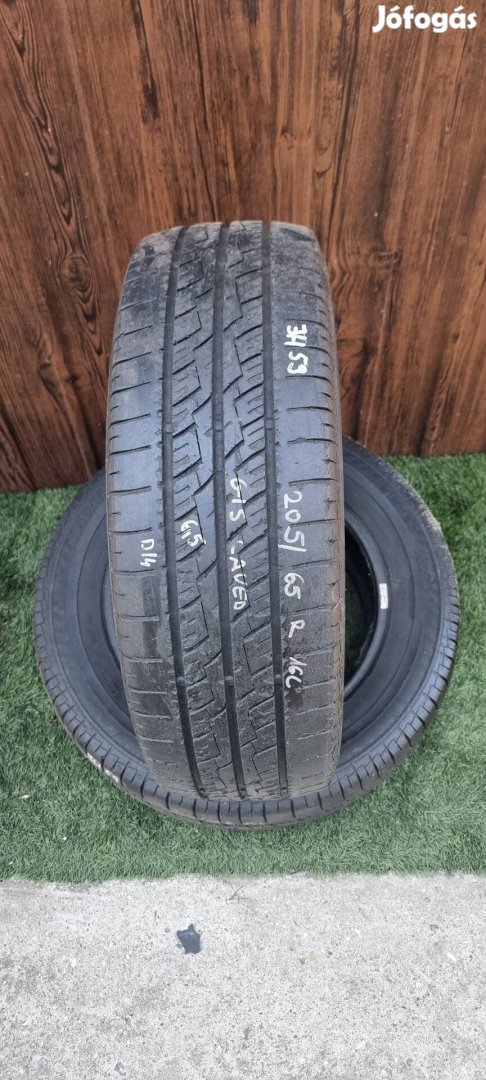 Gislaved 205/65 R16C 6,5mm 2014-es Nyári Gumiabroncs 2db #59