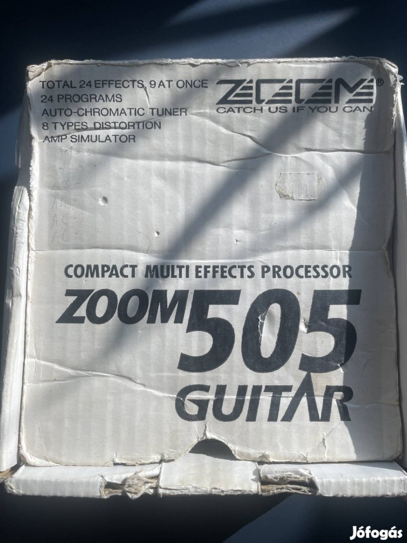 Gitár pedál zoom 505