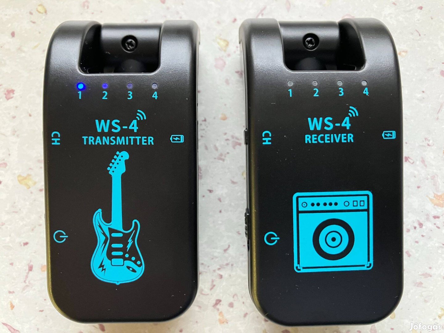 Gitár vezeték nélküli adó-vevő, transzmitter WS-4