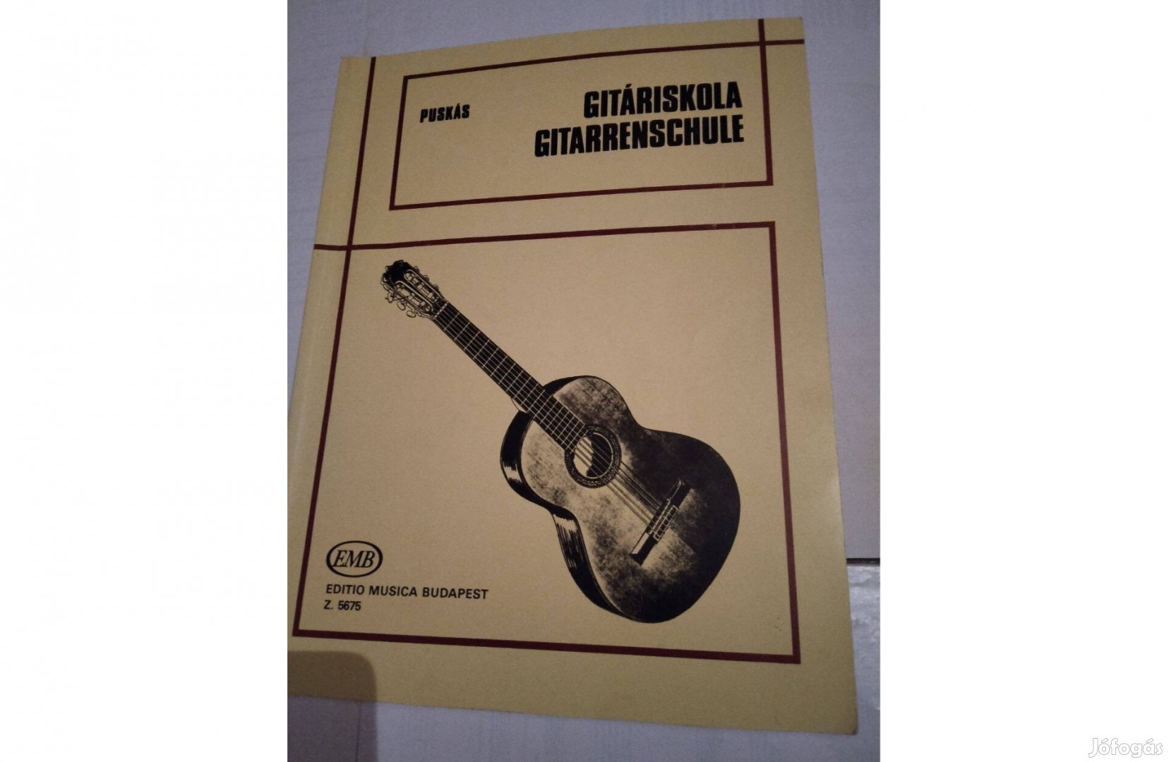 Gitáriskola könyv Gitarrenschule