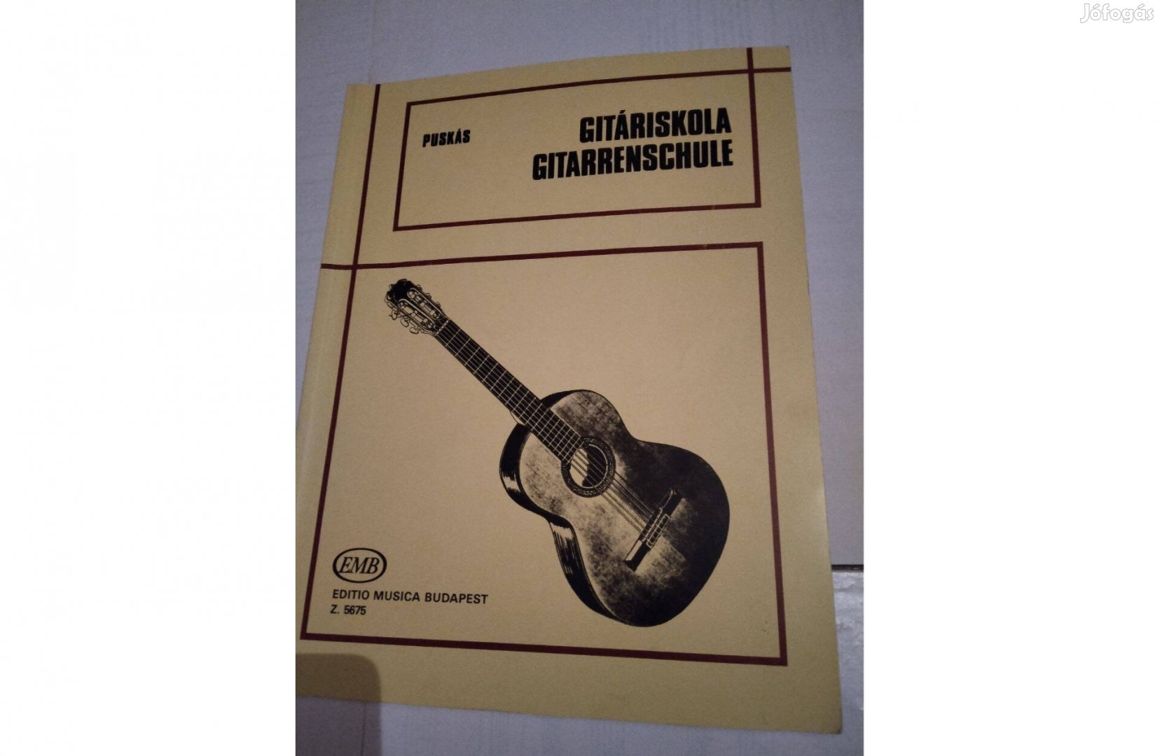 Gitáriskola könyv Gitarrenschule