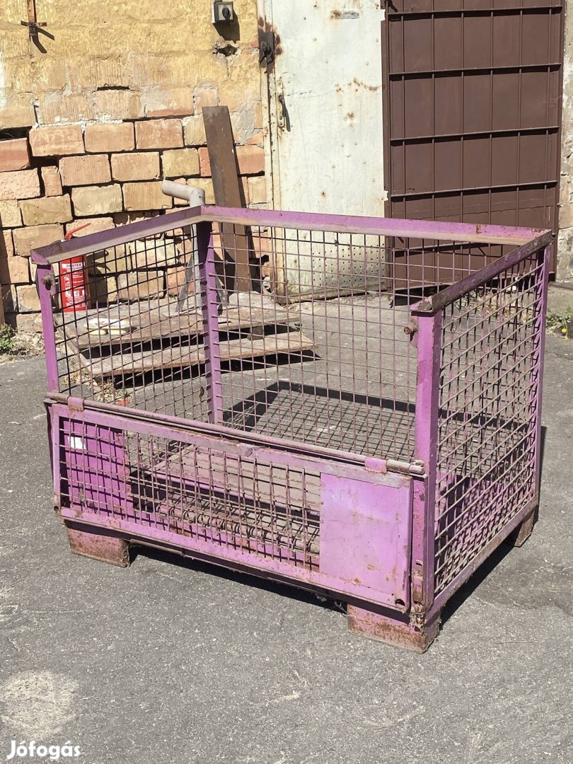 Gitterbox rácsos konténer 