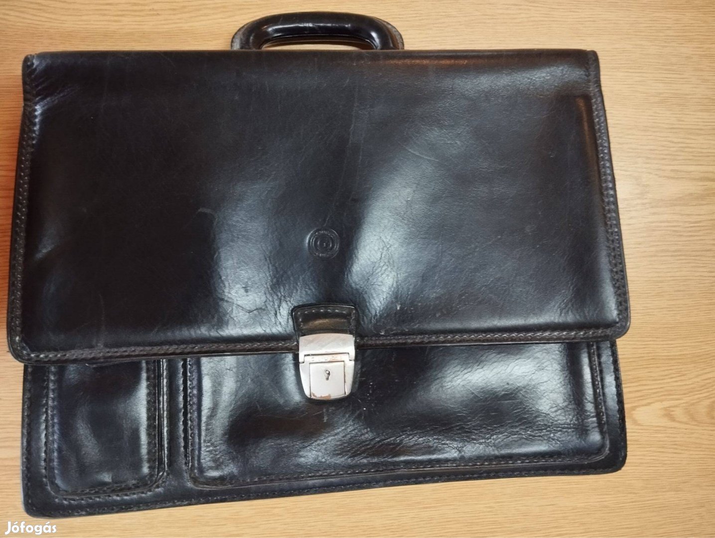 Giudi, fekete, újszerű, irattartó táska