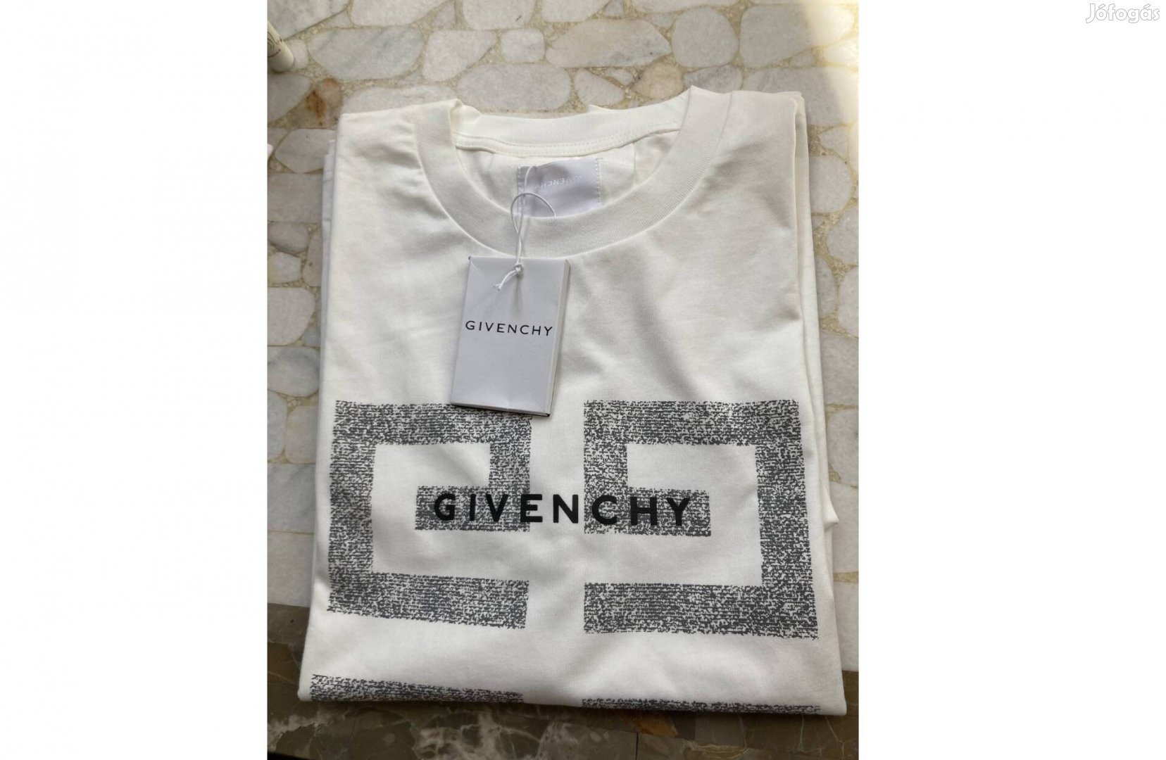 Givenchy Férfi XL-es tört fehér póló