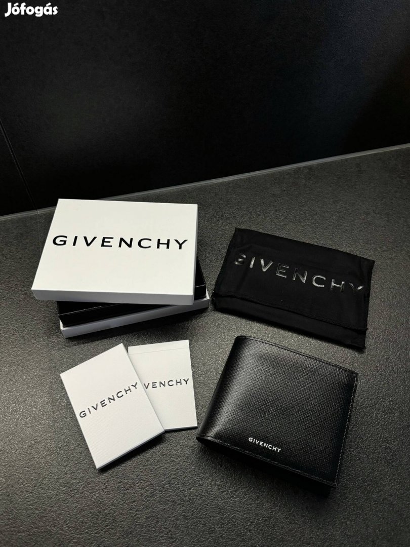 Givenchy fekete pénztárca - billfold wallet