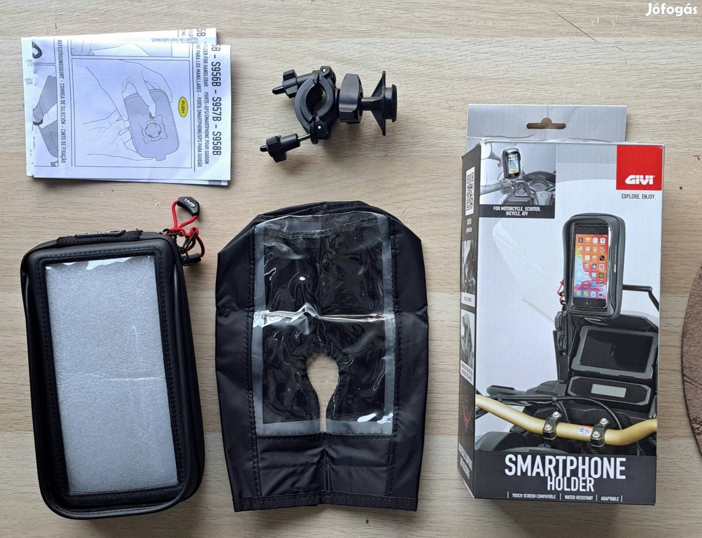 Givi S958B univerzális okostelefon tartó