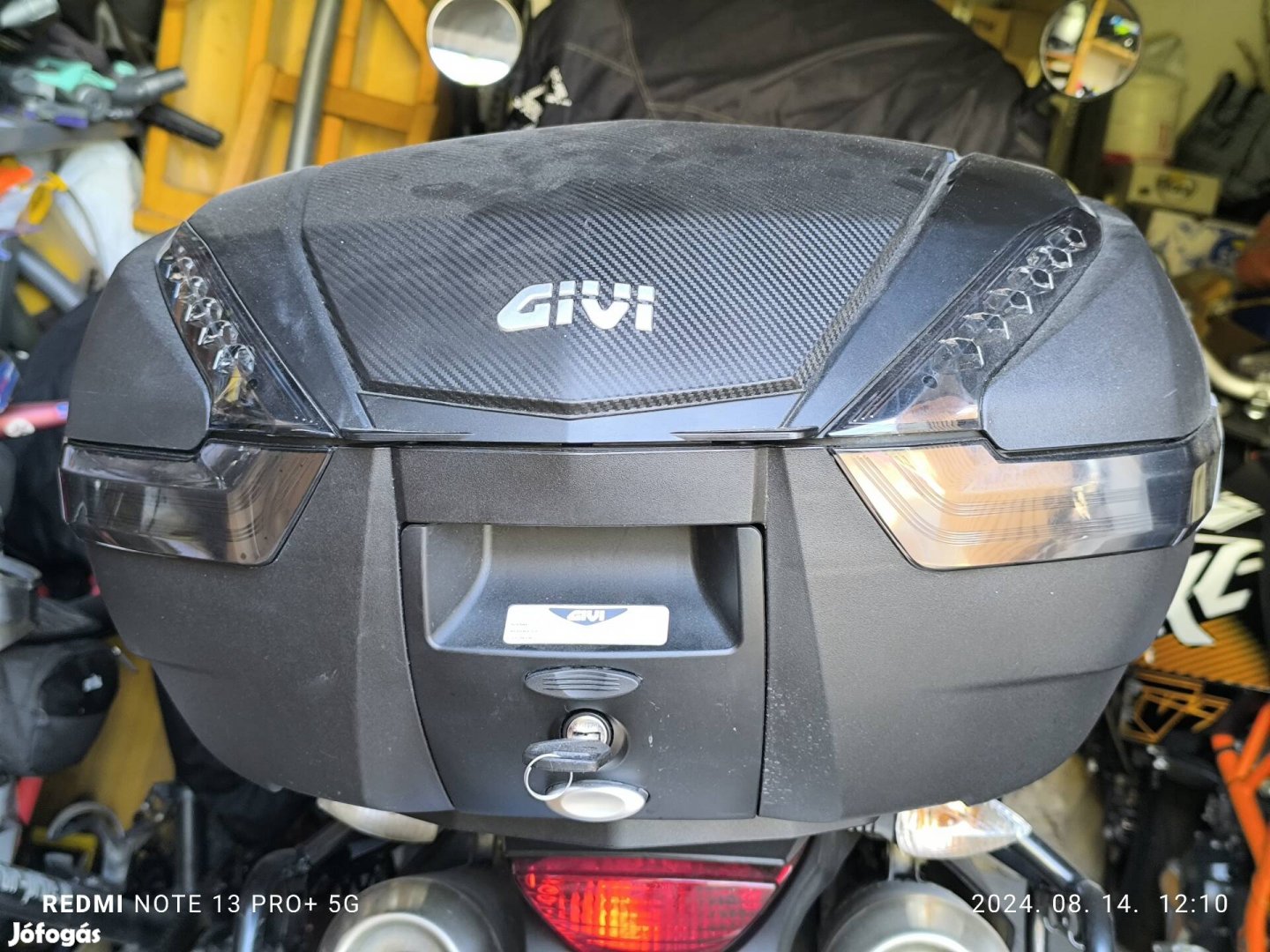 Givi V47 top case motoros koffer motorra doboz