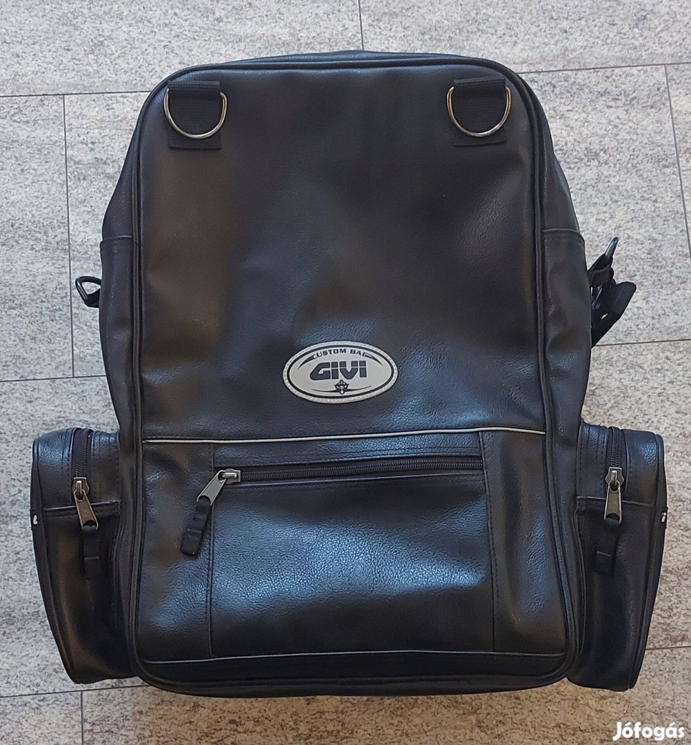 Givi bőr háttámlára rögzíthető motoros táska
