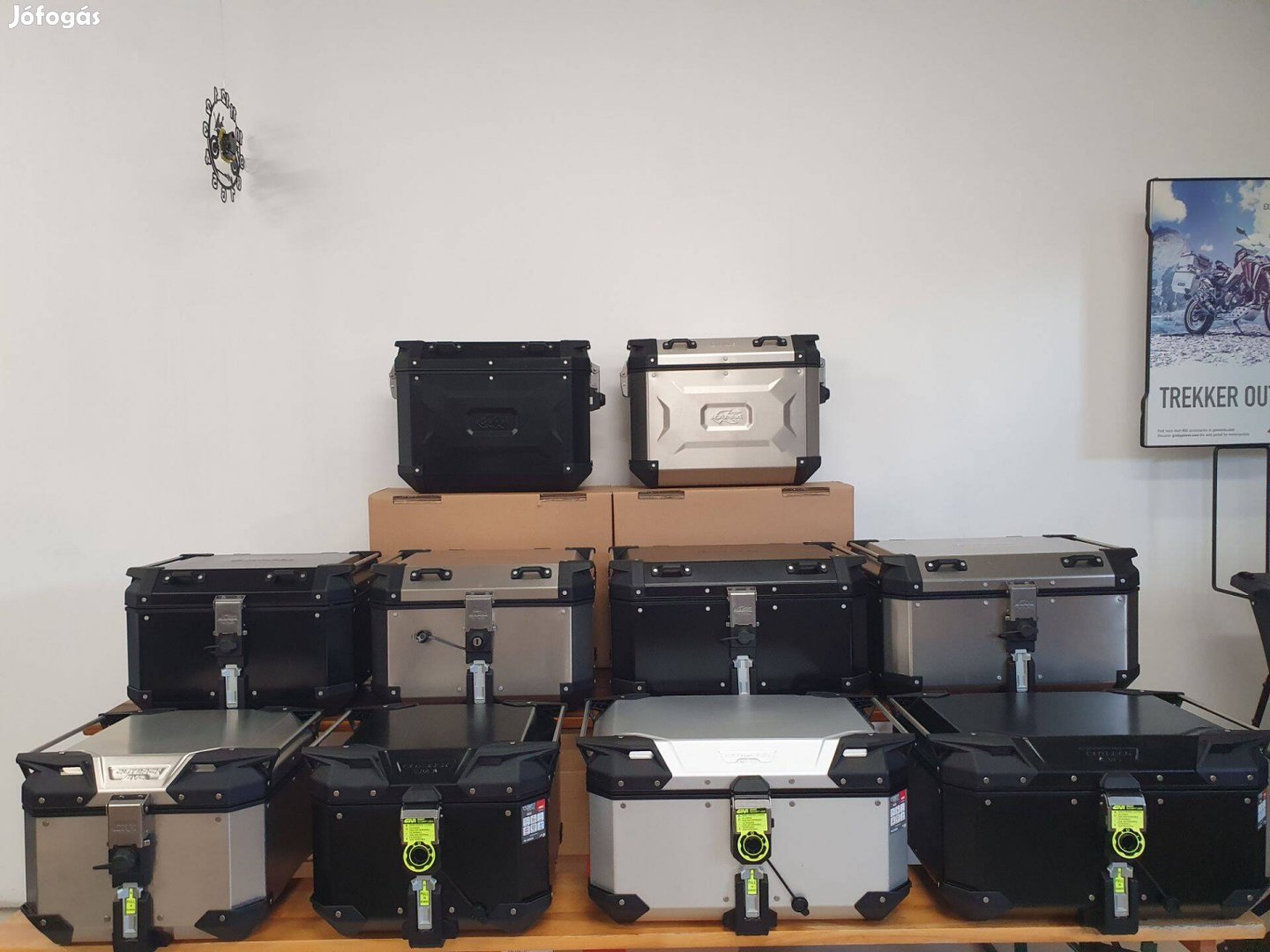 Givi és Kappa aluminium túradobozok