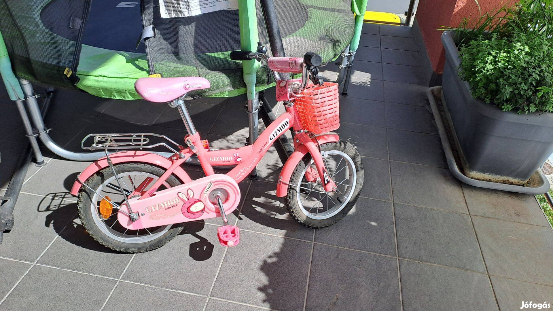 Gizmoo lányka kerékpár, bicikli 3-5 éves kislányoknak