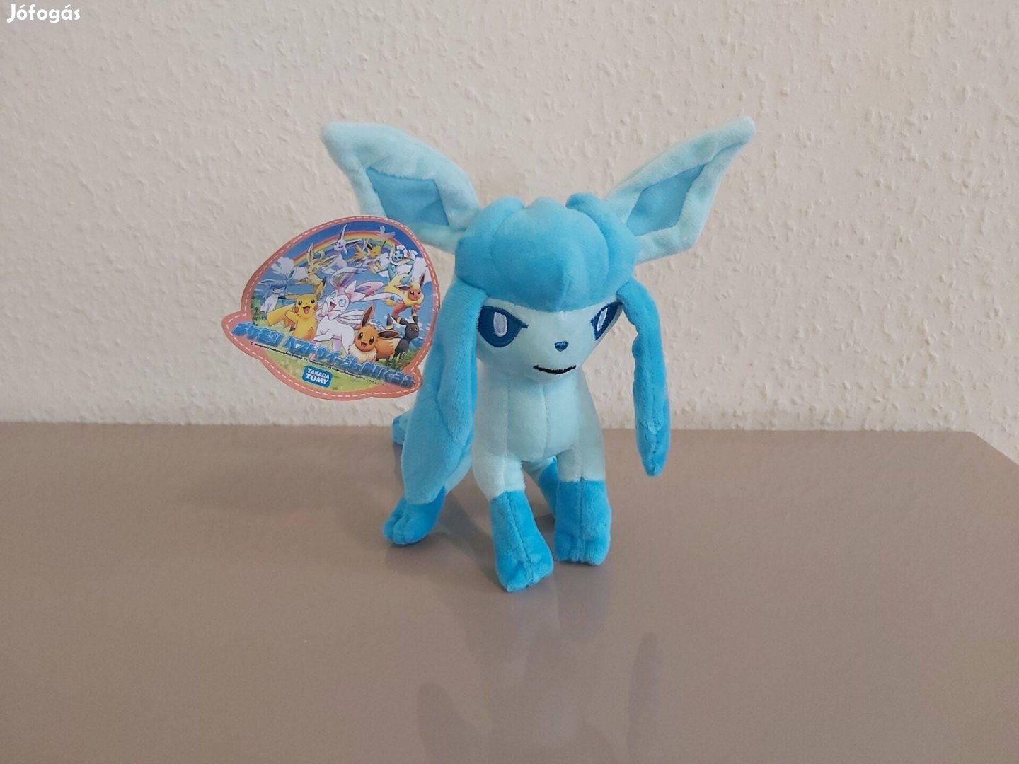 Glaceon plüss 22 cm Pokemon Új Készleten számlával Pokémon