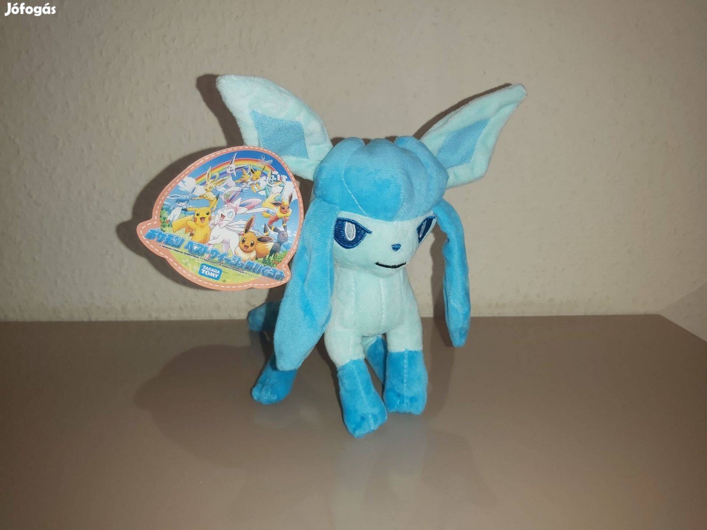 Glaceon plüss 22cm Pokemon Új számlás Pokémon készletről