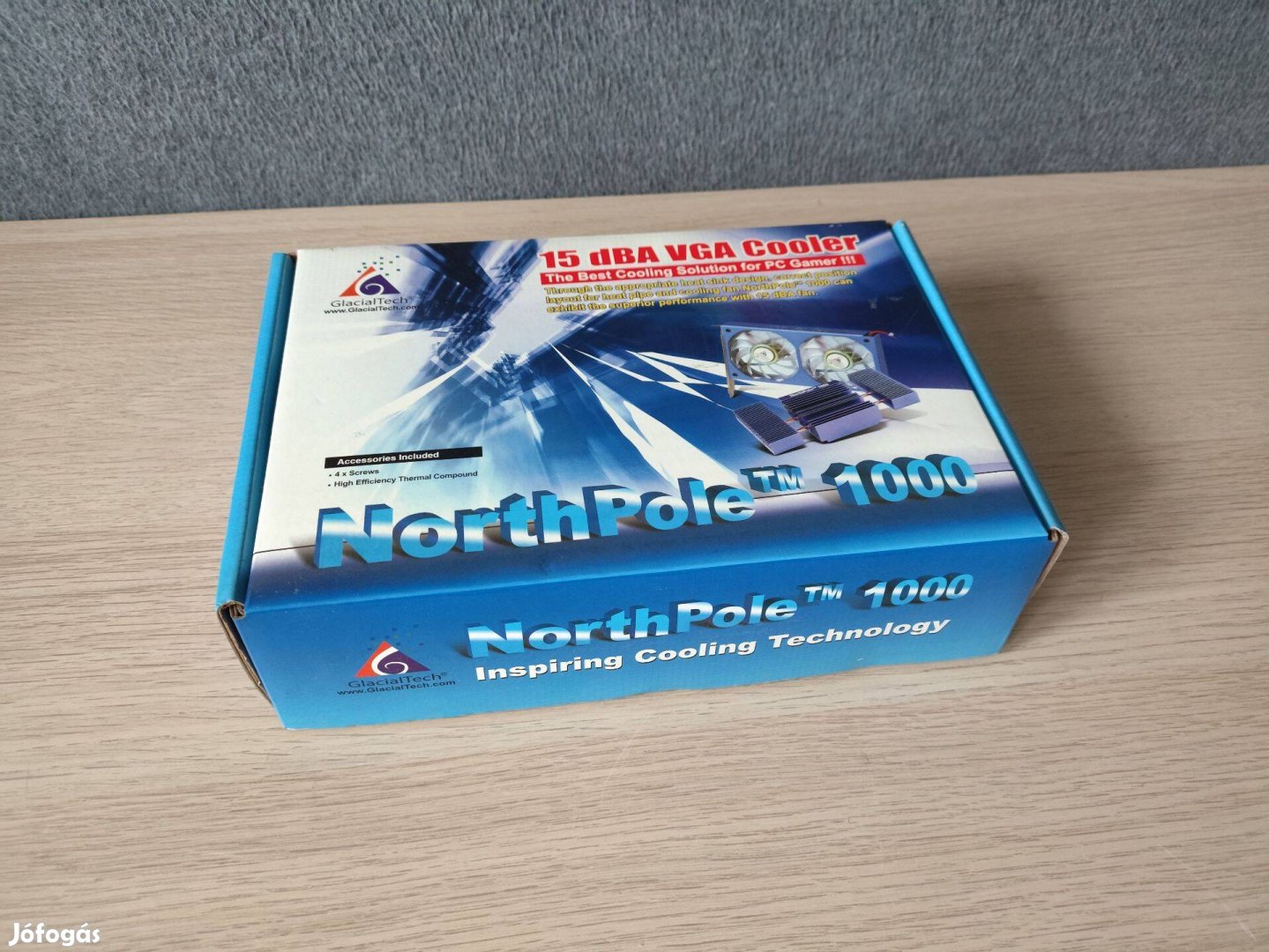 Glacialtech North Pole 1000 retro vga hűtő