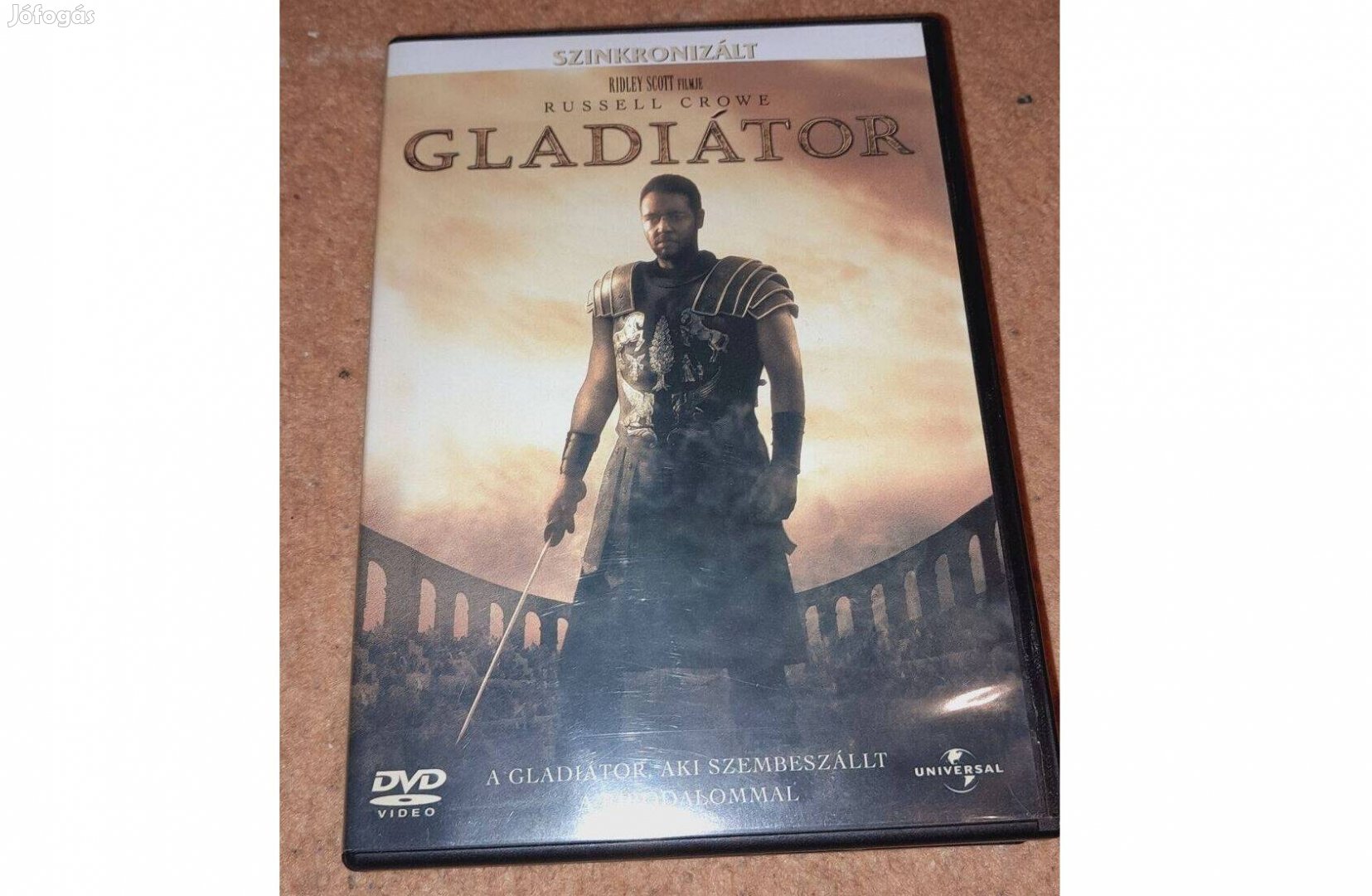 Gladiátor DVD (2000) Szinkronizált (Ridley Scott filmje. Russell Crowe