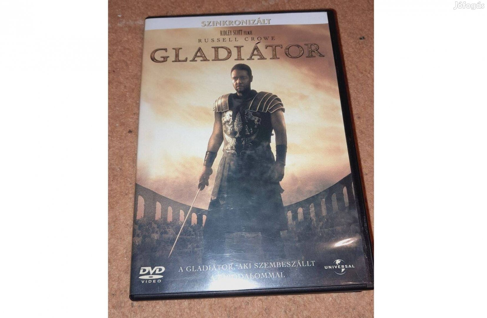 Gladiátor DVD (2000) Szinkronizált (Ridley Scott filmje. Russell Crowe
