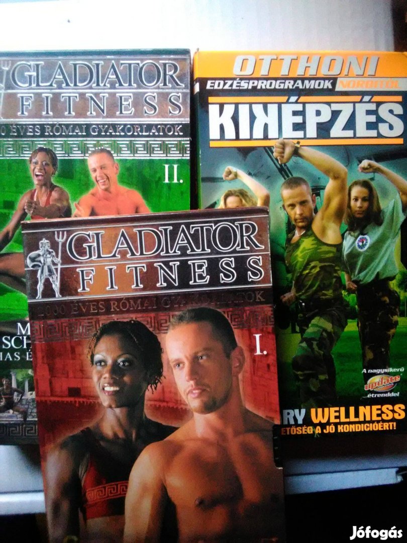 Gladiátor Fitness I-II., Kiképzés VHS (Schobert)